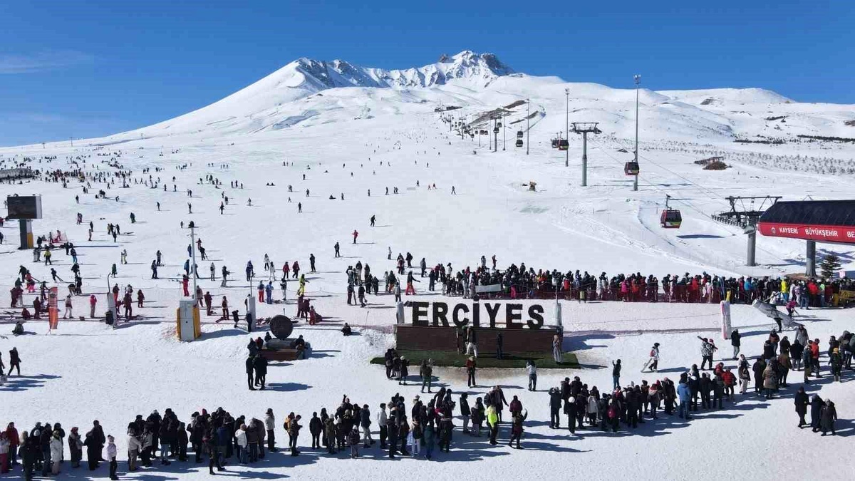 Erciyes Kayak Merkezi\'nde Cezalı Önlemler