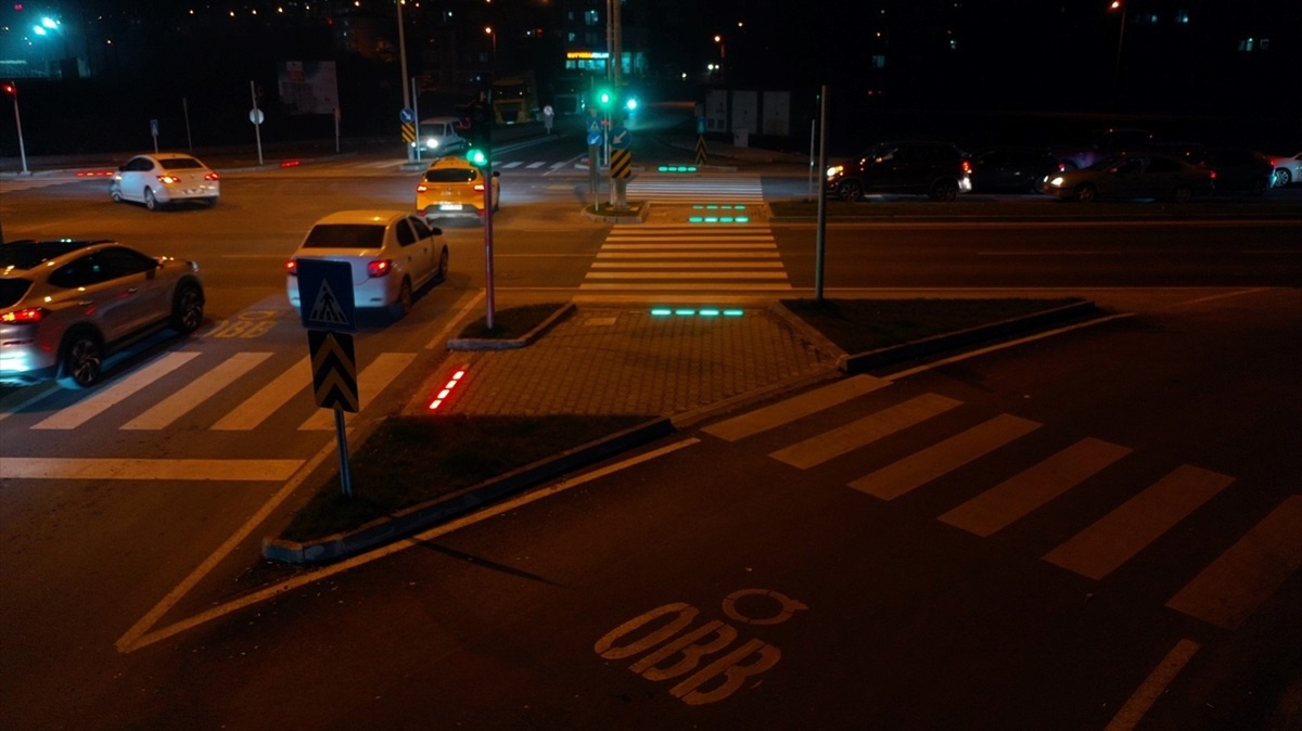 LED\'li Yaya Sistemi Devrede
