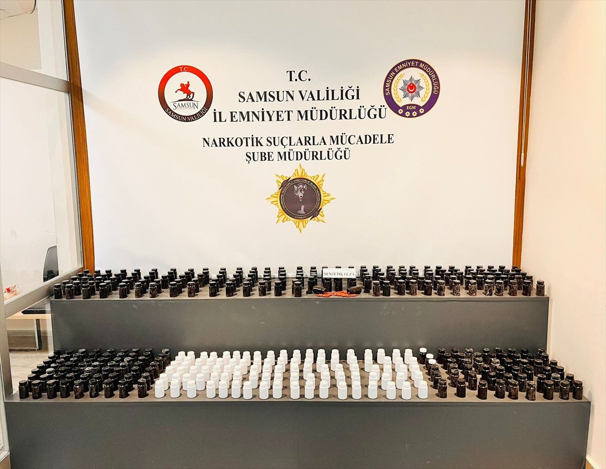Samsun\'da Uyuşturucu Operasyonu: 29 Bin Hap Ele Geçirildi
