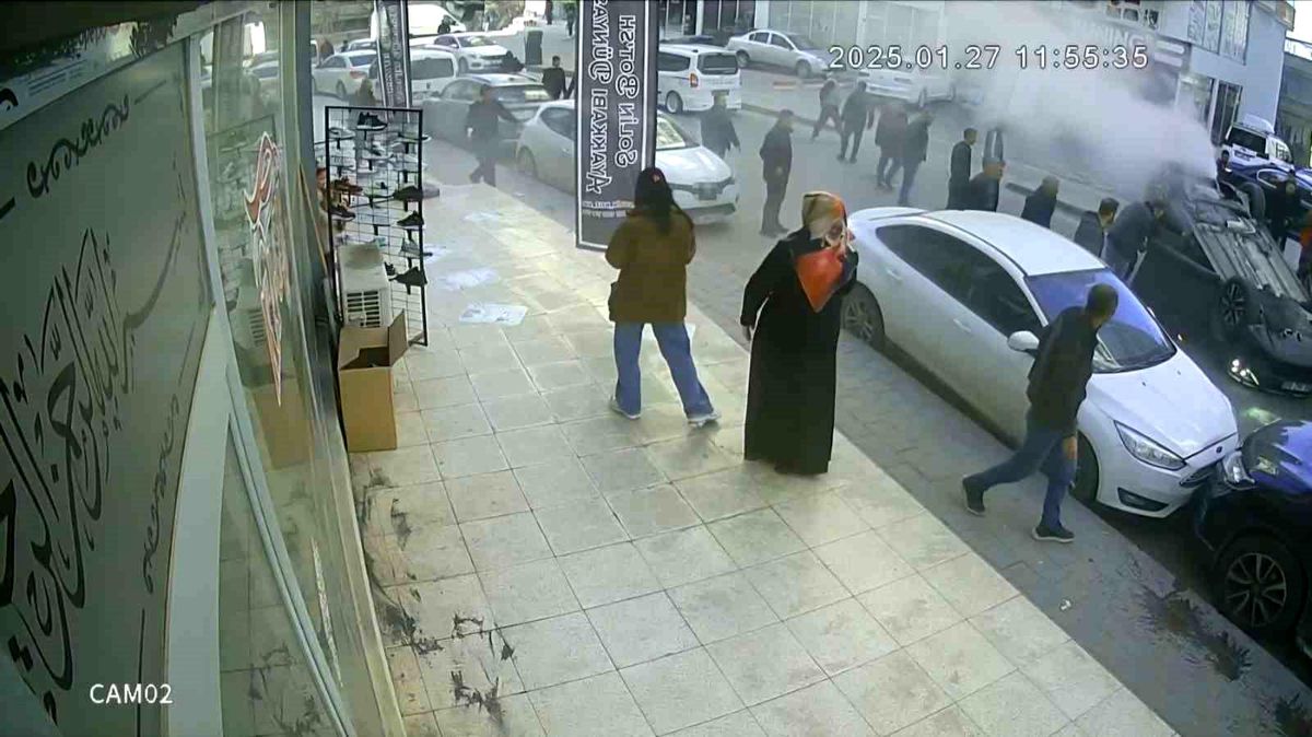 Siirt\'te Takla Atan Araç Kazası