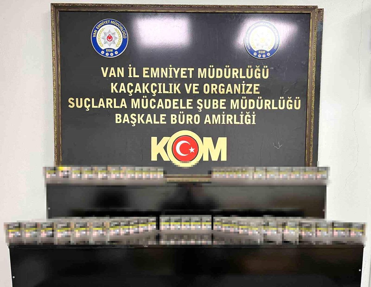 Van\'da Gümrük Kaçağı Malzeme Operasyonu