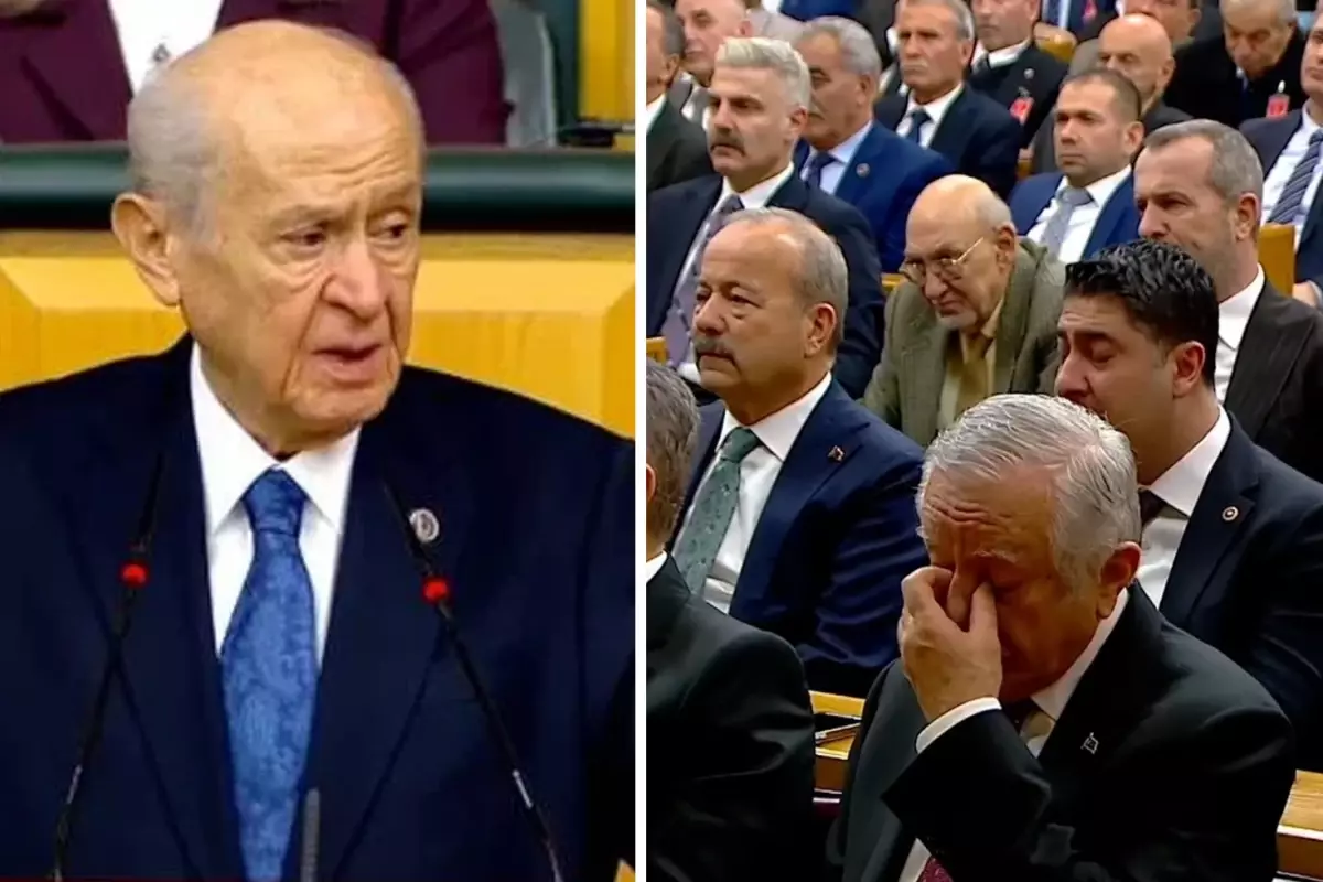 Bahçeli\'nin zor anları! İsimlerini tek tek okuduktan sonra gözyaşlarına hakim olamadı