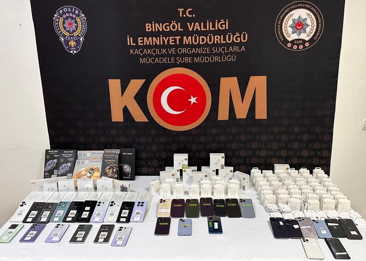 Bingöl\'de Kaçakçılık Operasyonu