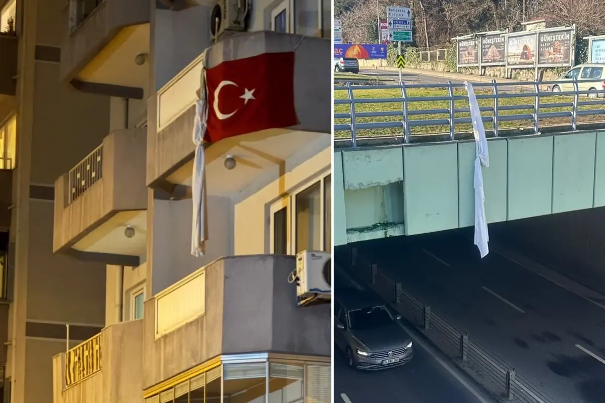 Bolu\'daki yangın faciası sonrası sessiz protesto