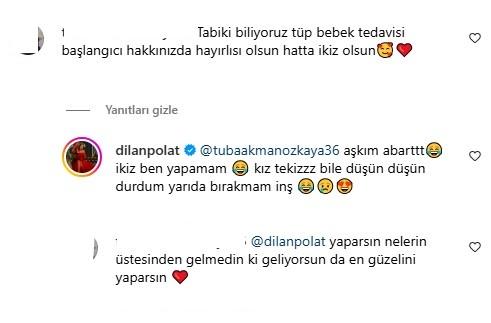 Dilan Polat tüp bebek tedavisine başladığını duyurdu