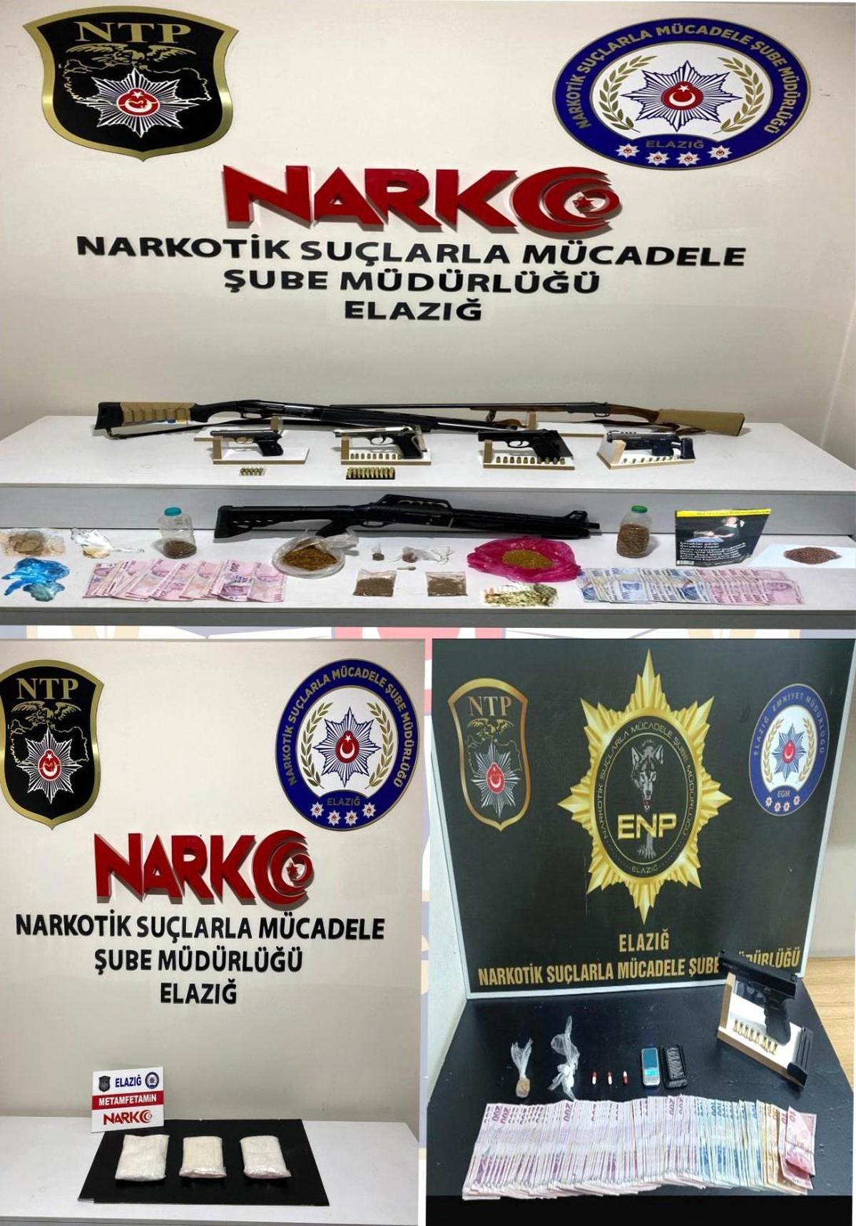 Elazığ\'da Uyuşturucu Operasyonu: 12 Gözaltı