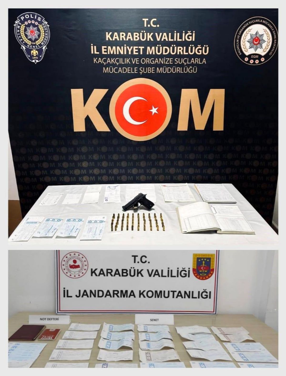 Karabük\'te Tefecilik Operasyonu: 2 Tutuklama