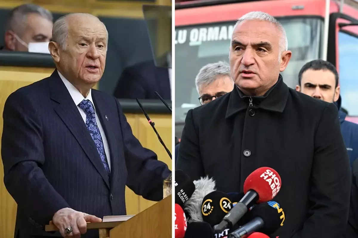 Bahçeli\'den Bakan Ersoy\'a: Hiçbir şey olmamış gibi hareket etmesini doğru bulmuyoruz