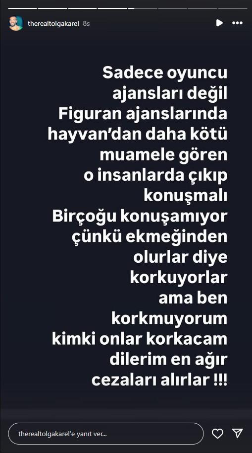 Ünlü Oyuncu Tolga Karal, Menajer Ayşe Barım'ın Gözaltına Alınması Hakkında Paylaşımda Bulundu