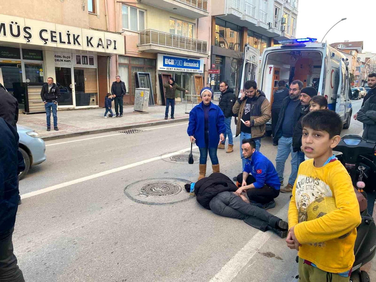 İzmit\'te U Dönüşü Kazası