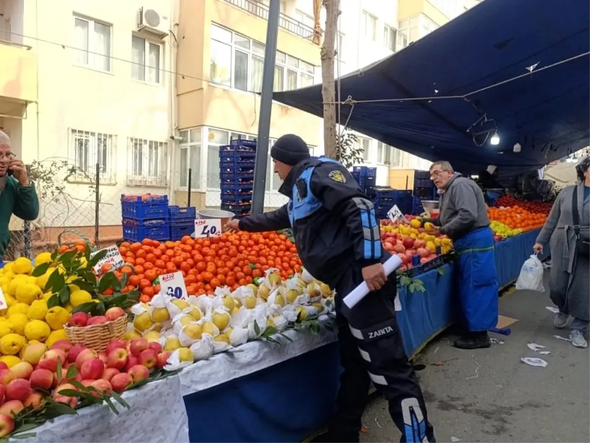 Silivri Belediyesi\'nden Pazartesi Pazarı Denetimleri