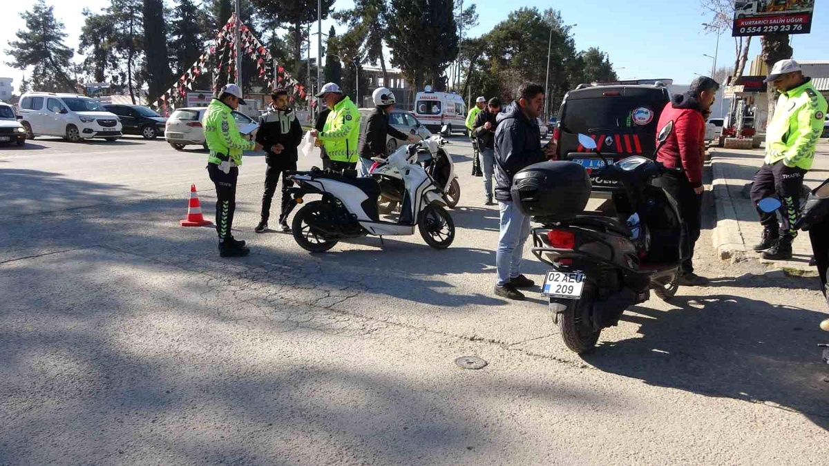 Adıyaman\'da Motosiklet Denetimleri Artırıldı