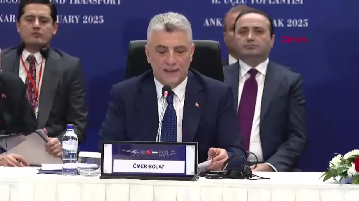 ANKARA -Bakan Fidan, Bolat ve Uralıoğlu, Türkiye, \'Azerbaycan ve Özbekistan 3\'lü Mekanizma Toplantısı\'nda konuştu