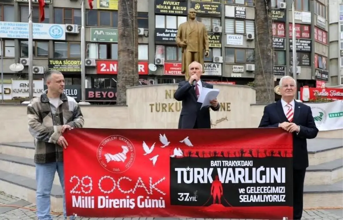 Batı Trakya Türkleri Dayanışma Derneği, Milli Direniş Günü\'nü Kutladı