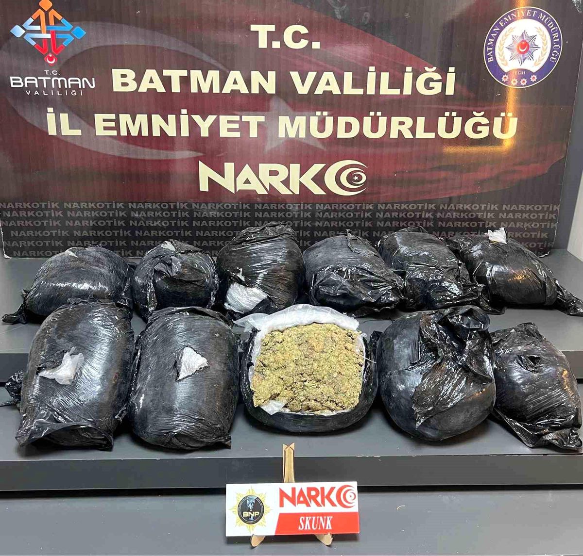 Batman\'da Uyuşturucu Operasyonu