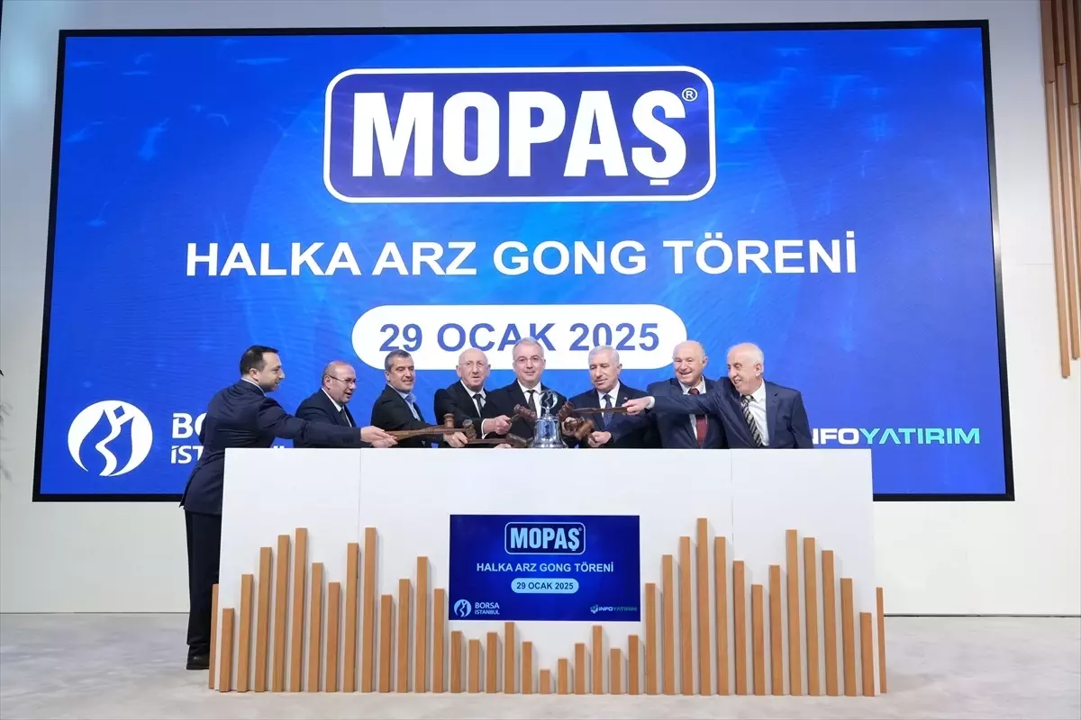 Mopaş Borsa İstanbul\'da İşlem Görmeye Başladı