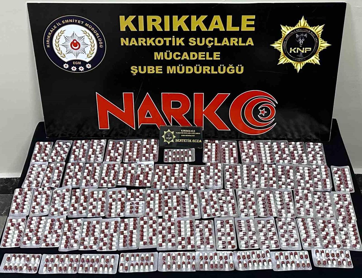 Kırıkkale\'de Uyuşturucu Operasyonu: 3 Tutuklama