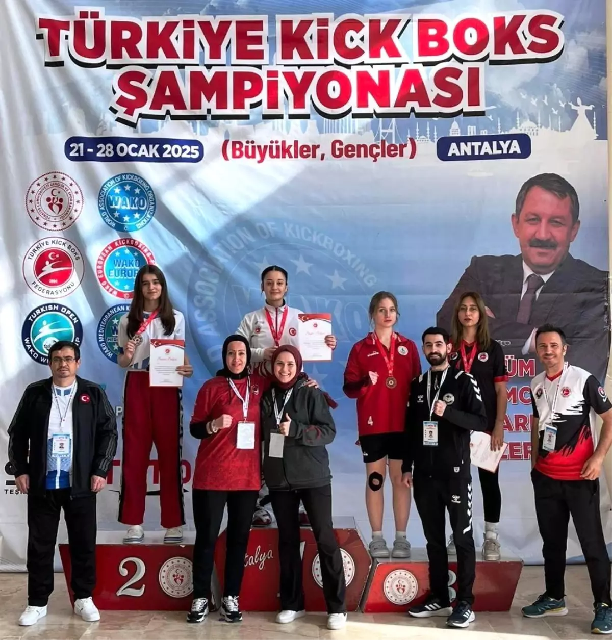 Ecrin Meryem Feyzullah, Kick Boks Şampiyonası\'nda Türkiye Üçüncüsü Oldu