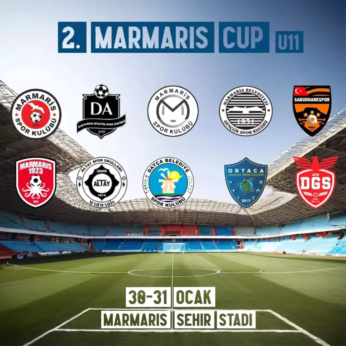 2. Marmaris Cup 30 Ocak\'ta Başlıyor