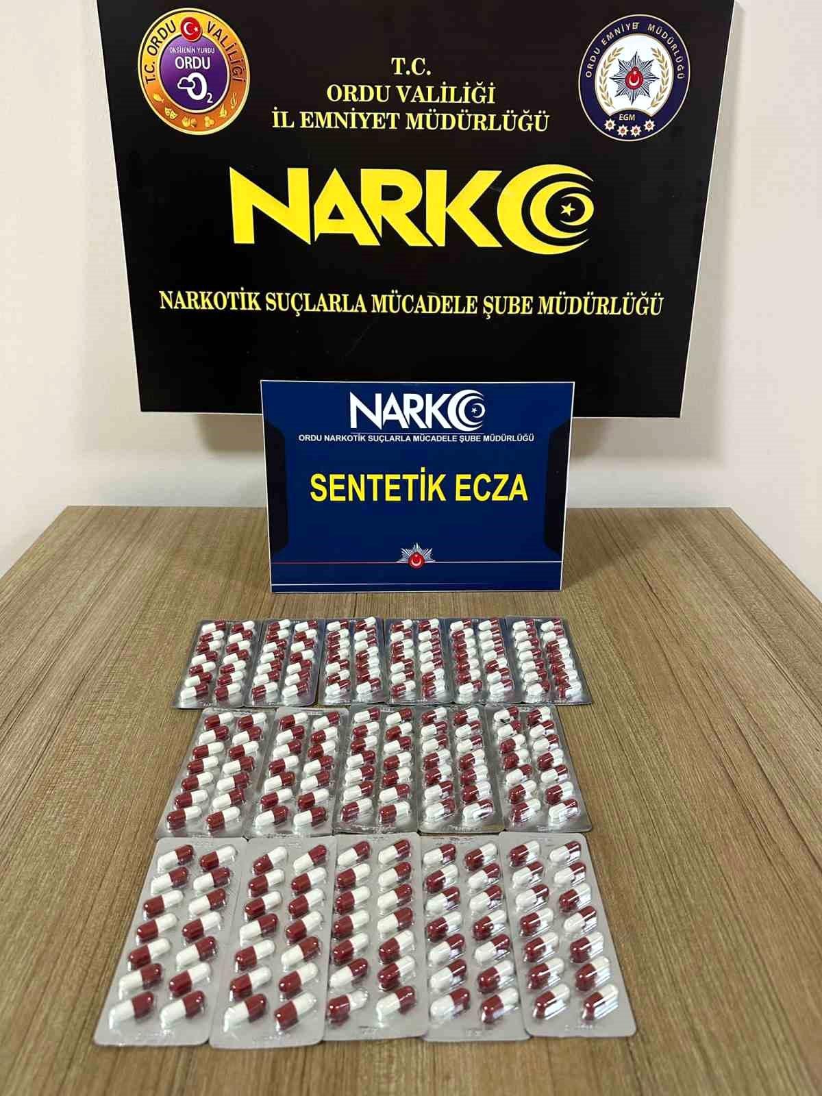 Ordu\'da Uyuşturucu Operasyonları: 4 Tutuklama