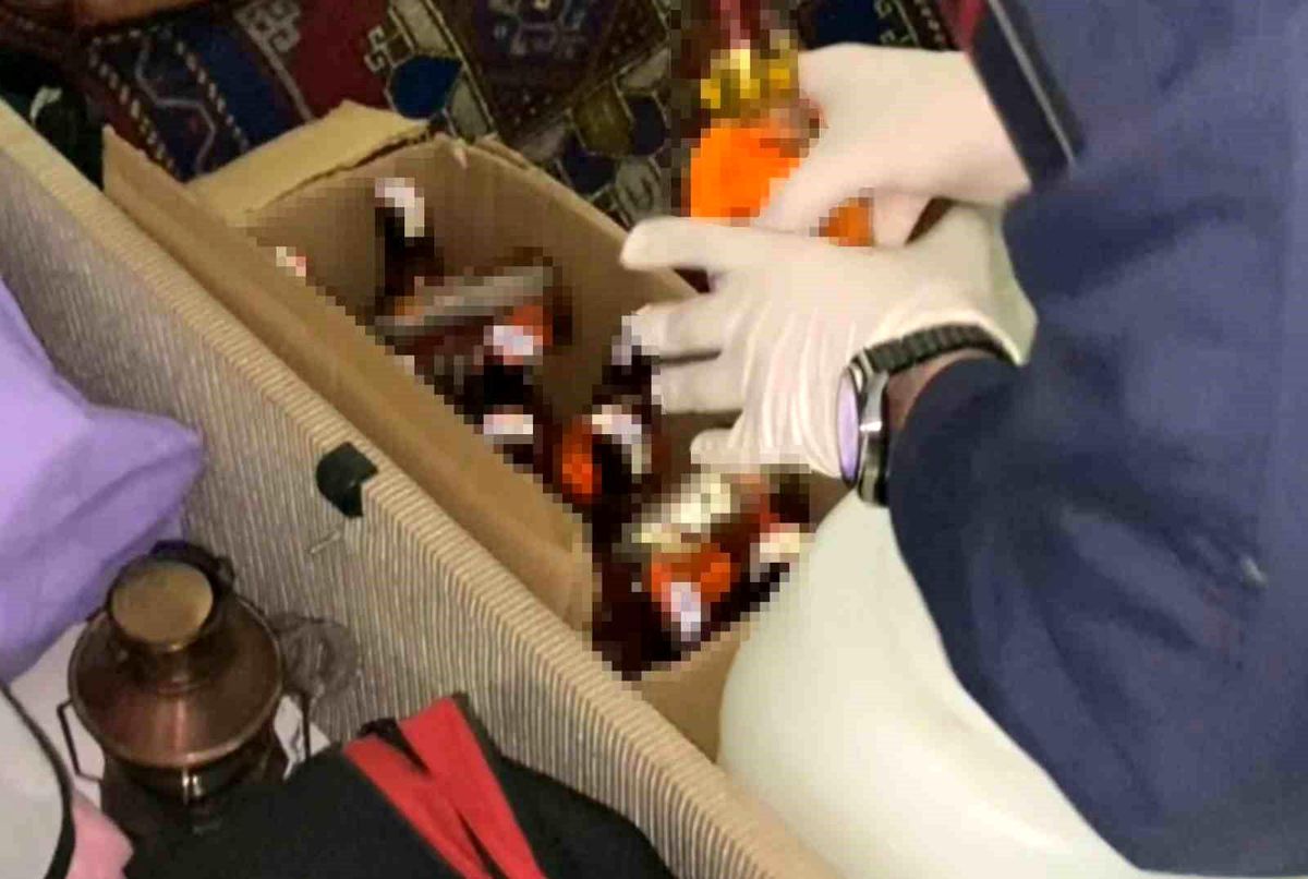 Aksaray\'da Sahte Alkol Operasyonu