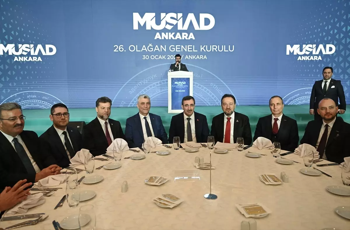 Bakan Bolat, MÜSİAD Ankara\'nın 26. Olağan Genel Kurulu\'nda konuştu Açıklaması