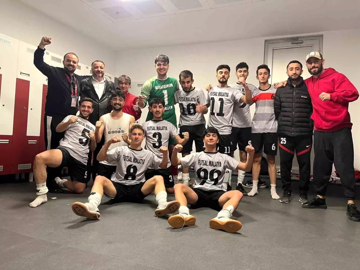 Battalgazi Belediyespor, TFF Futsal 1. Ligi\'ne Yükseldi