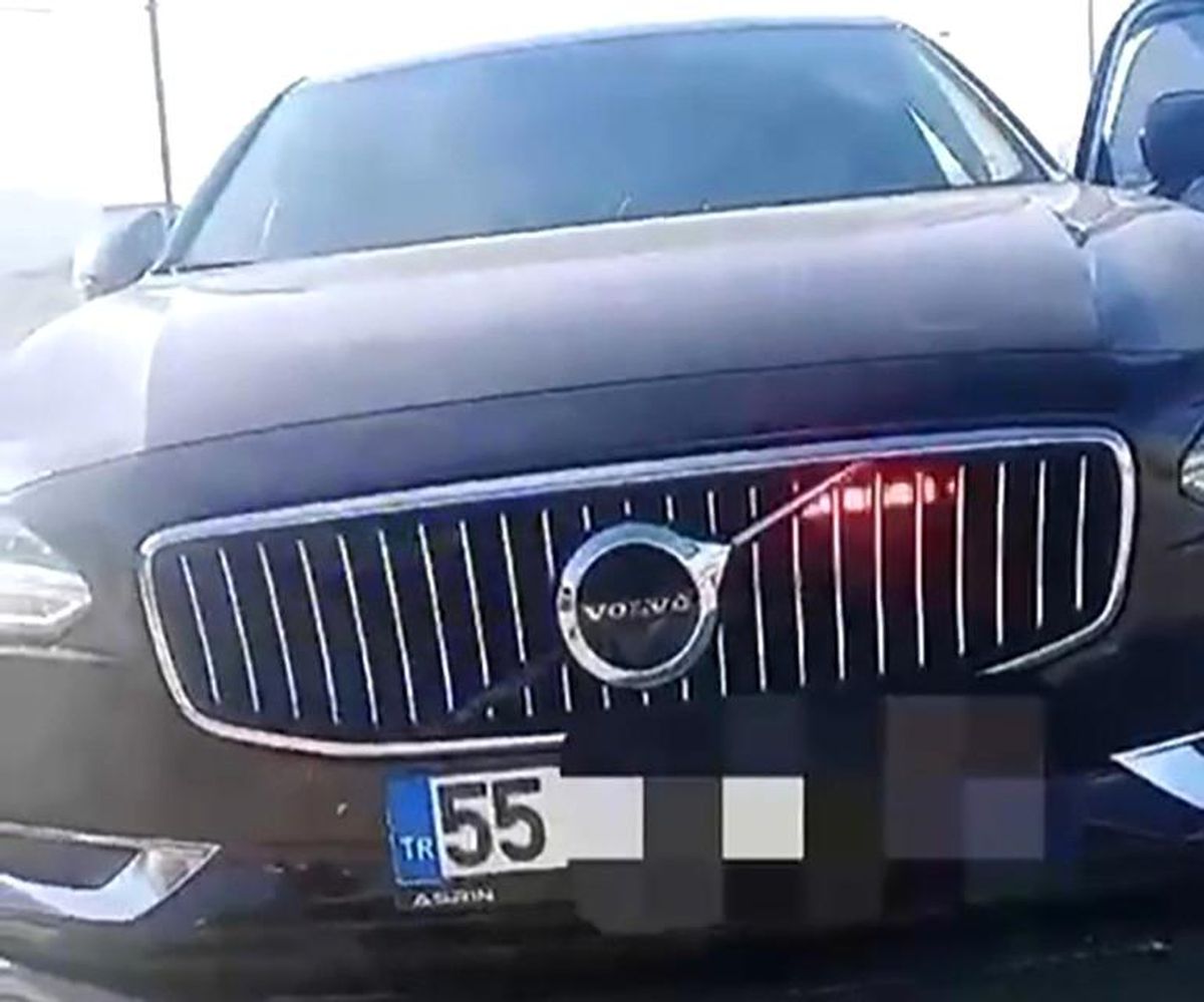 Samsun\'da Yetkisiz Çakar Lambaya Cezalar