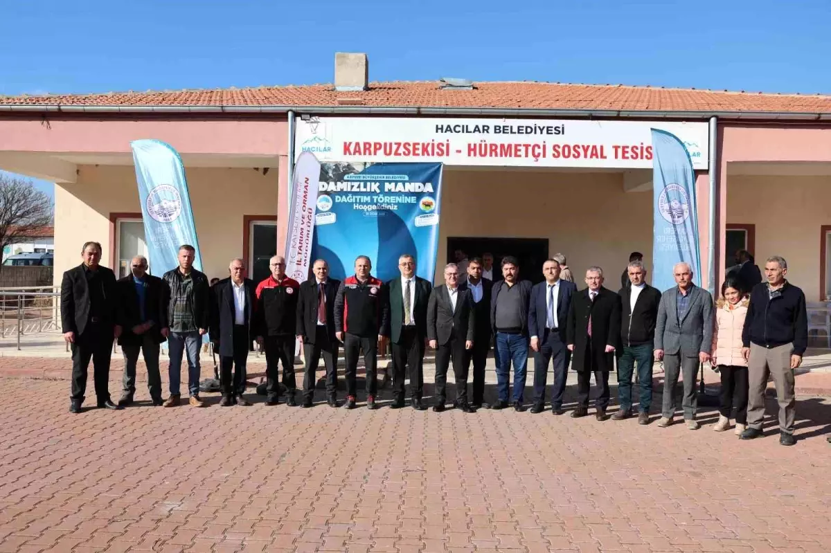 Kayseri\'de Manda Islahı Projesi Kura Çekilişi Gerçekleştirildi