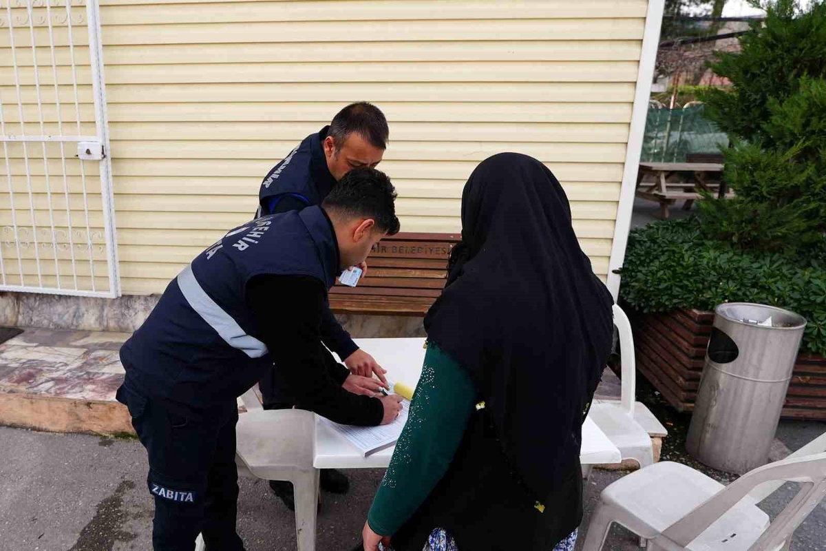 Denizli\'de Zabıta Ekiplerinden Dilencilere Operasyon