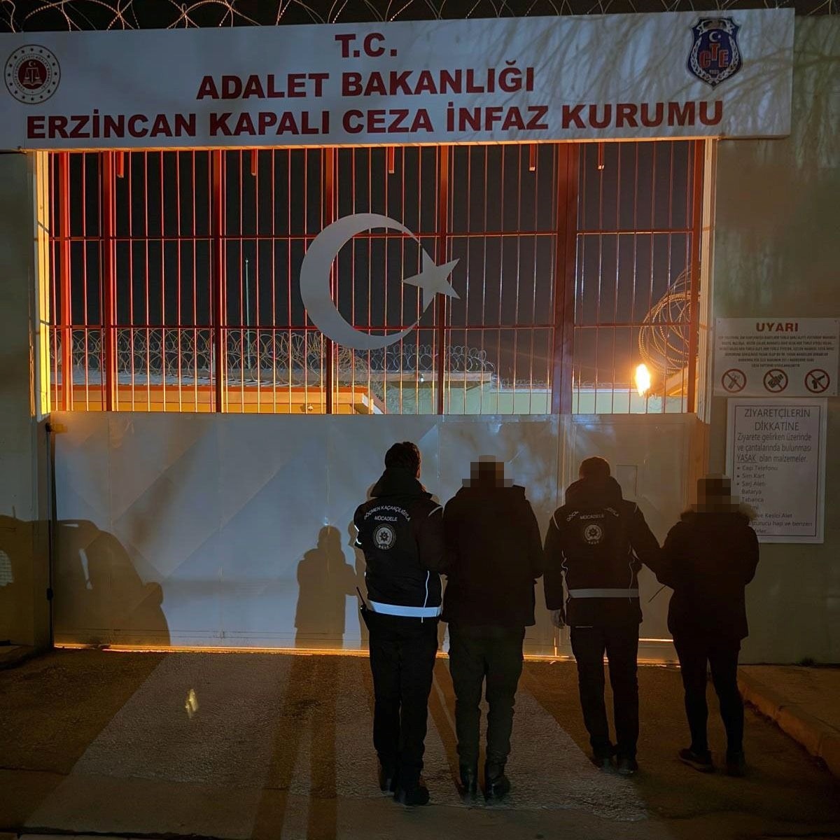 Erzincan\'da Göçmen Kaçakçılarına Tutuklama