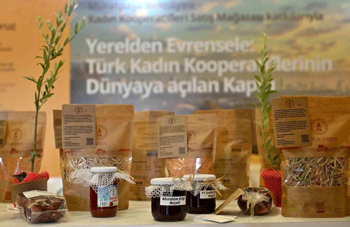 Antalya\'da 31. Gıda Fuarı\'nda Kadın Kooperatifleri Yer Aldı