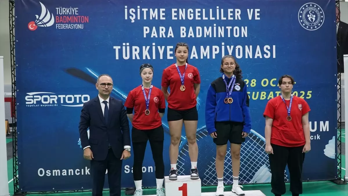 Osmancık\'ta İşitme Engelliler Badminton Şampiyonası Tamamlandı