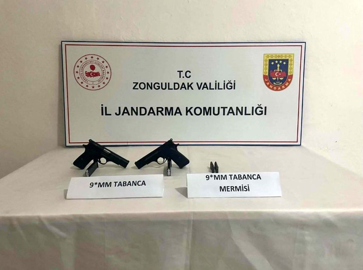 Zonguldak\'ta Silah Operasyonu