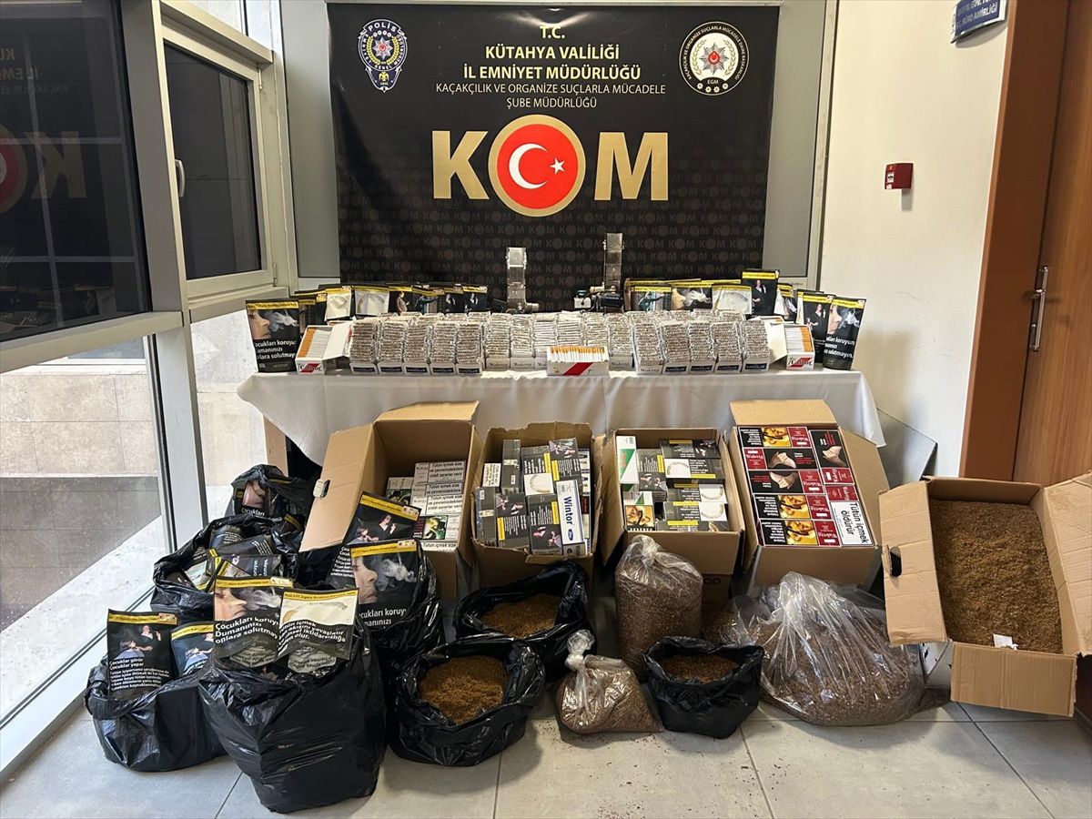 Kütahya\'da Kaçakçı Gözaltına Alındı
