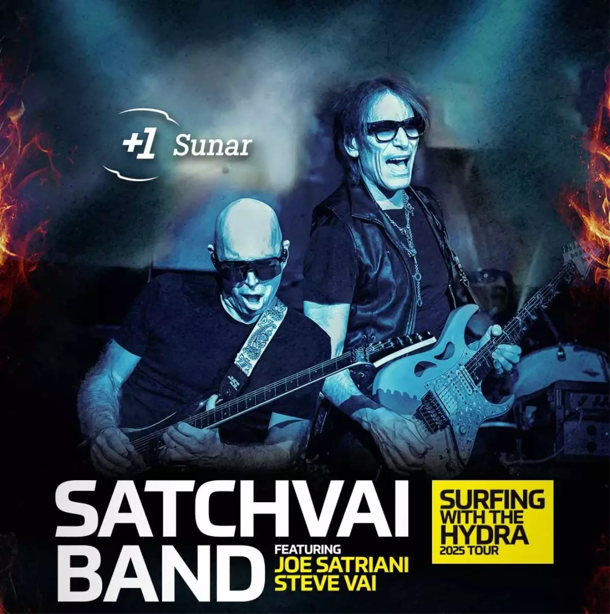 Steve Vai ve Joe Satriani İstanbul\'da Konser Verecek