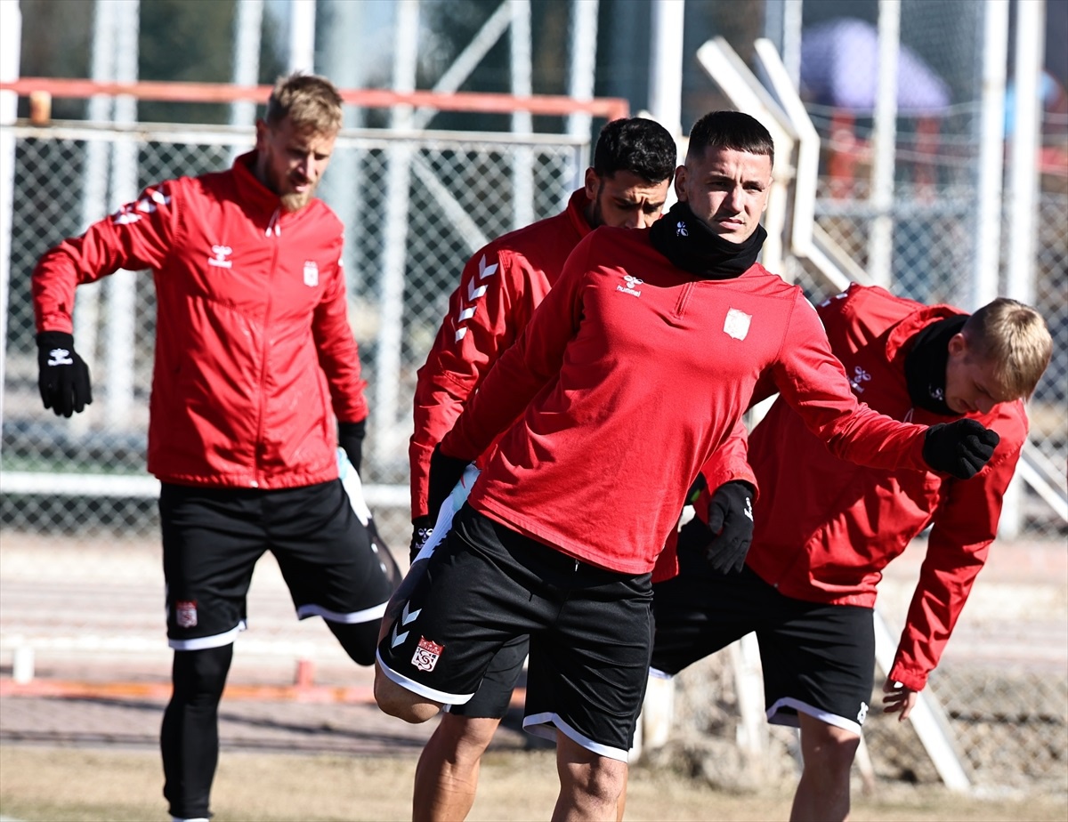 Sivasspor, Eyüpspor maçının hazırlıklarını tamamladı