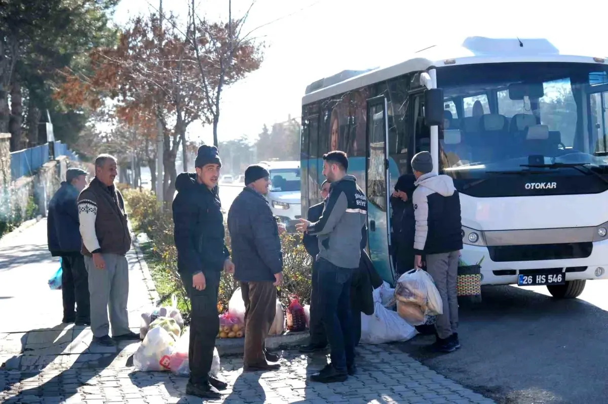 Sivrihisar\'da Ücretsiz Halk Otobüsü Seferleri Başladı