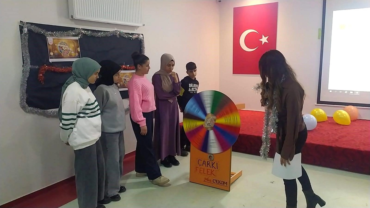 ÇEKOM\'da Eğlenceli Yarışma: Çarkıfelek