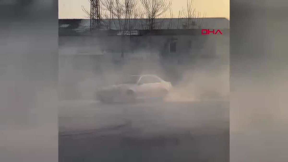 İnegöl\'de Drift Atan Sürücüye 65 Bin TL Ceza