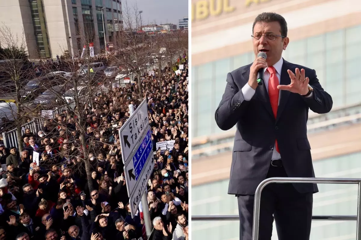 Ekrem İmamoğlu\'ndan ifade sonrası ilk sözler