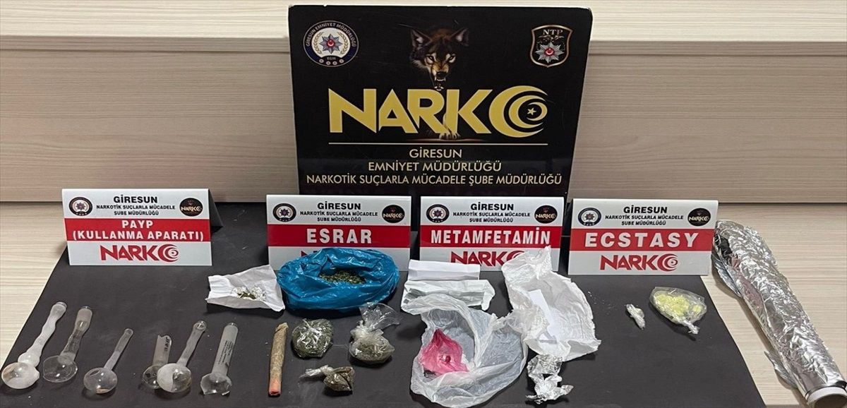 Giresun\'da Uyuşturucu Ticareti Operasyonu