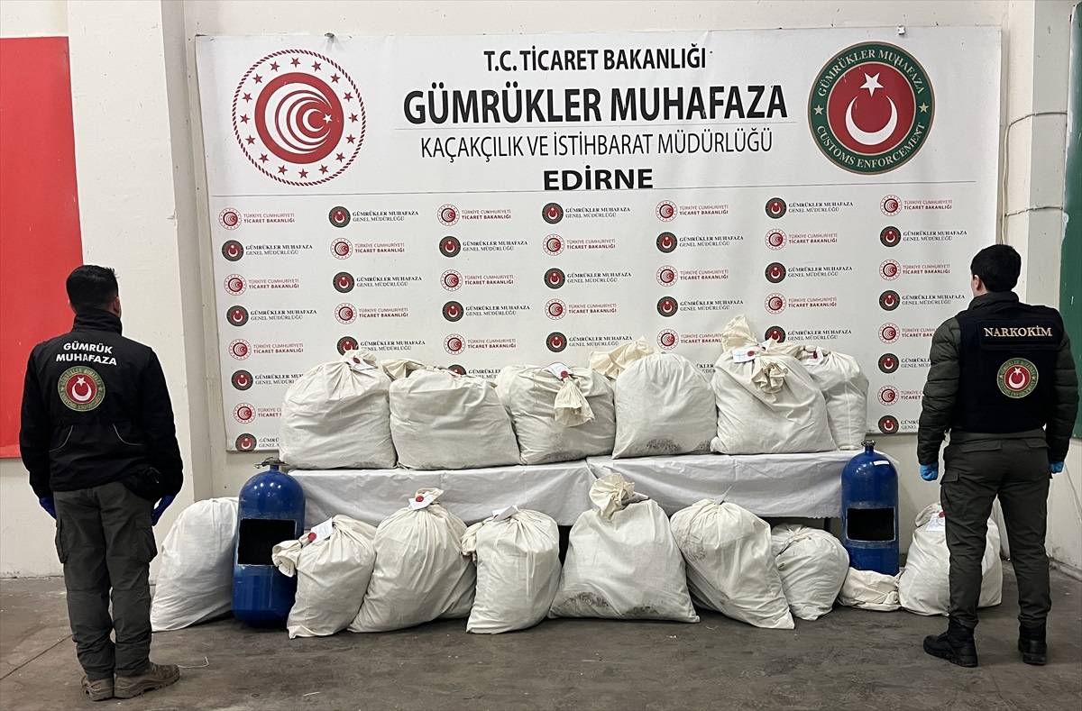 Kapıkule\'de 217 kg Uyuşturucu Ele Geçirildi