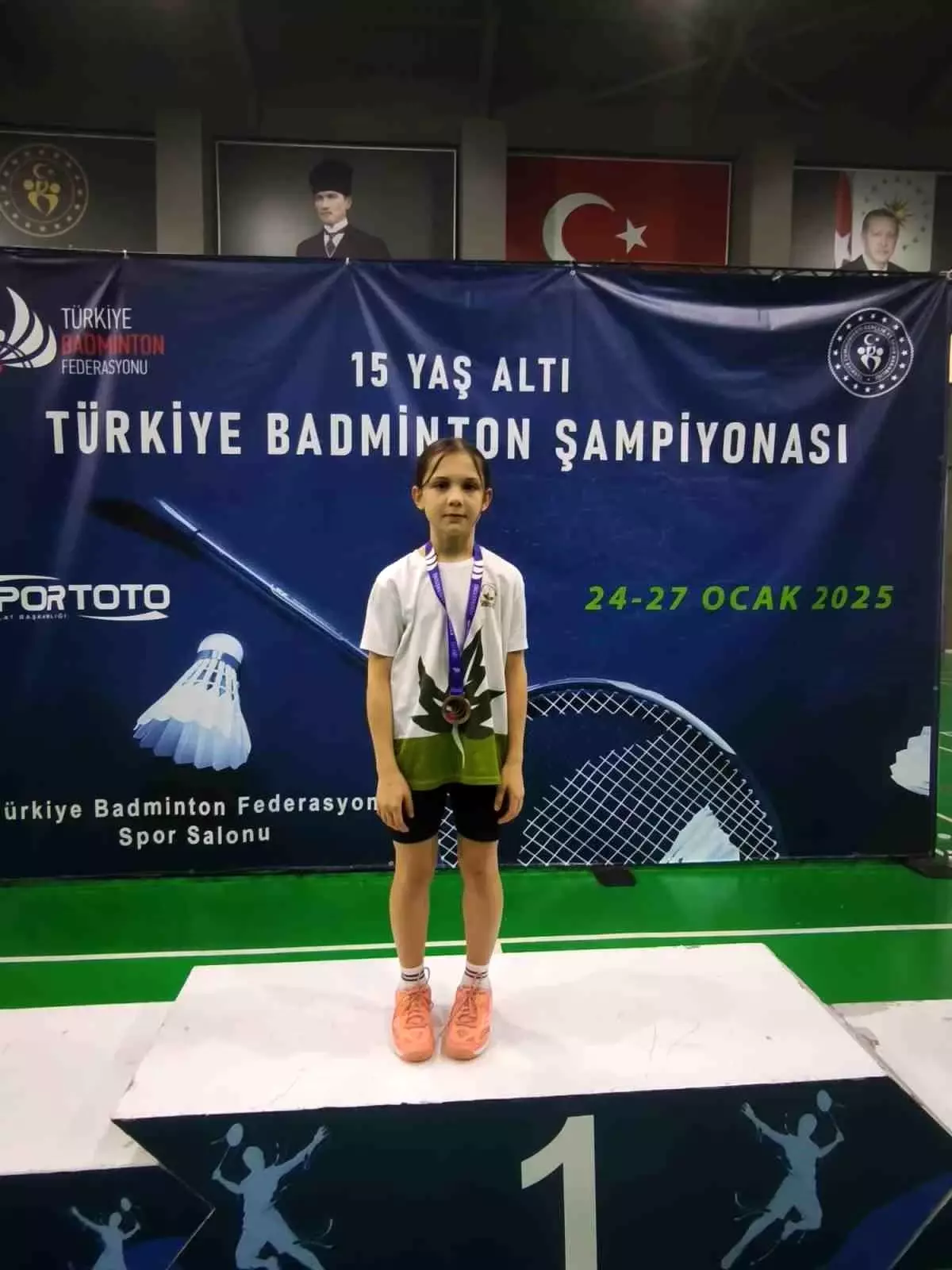 Esma Orhan Türkiye 3'üncüsü Oldu