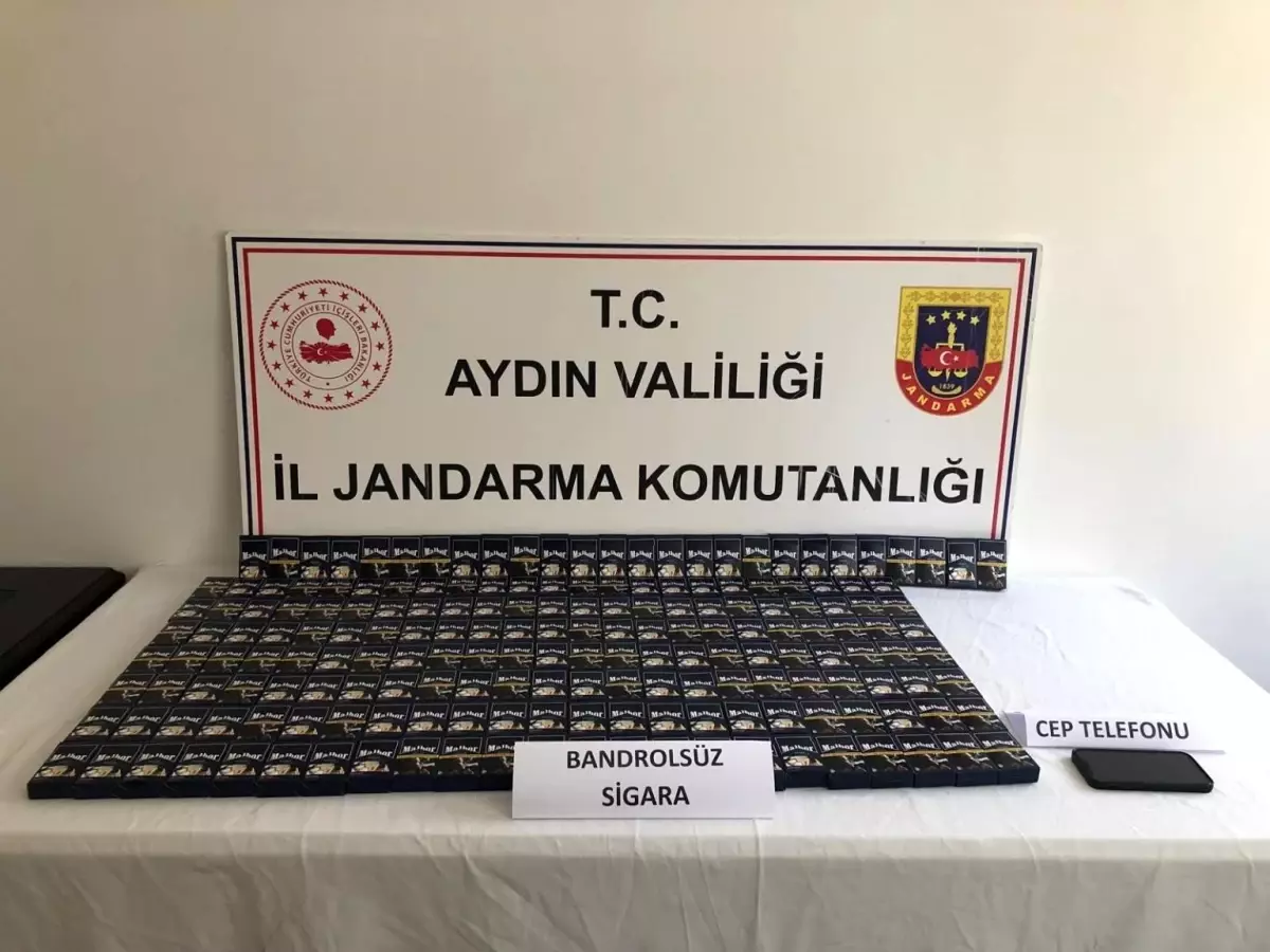 Kuşadası\'nda Bandrolsüz Sigara Operasyonu