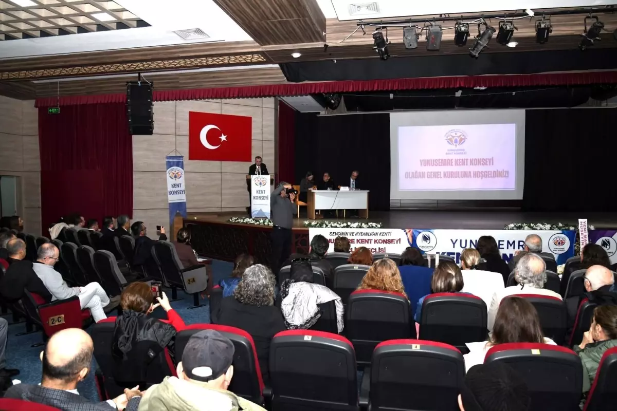 Yunusemre Kent Konseyi Ocak Ayı Olağan Genel Kurul Toplantısı Gerçekleştirildi