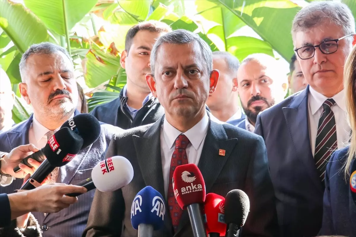 Özgür Özel: CHP Aday Sürecine Girdi