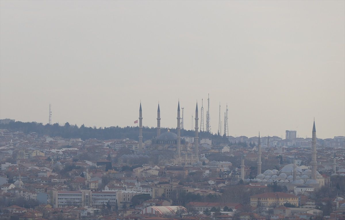 Edirne\'de Hava Kalitesi Kışın Düşüşte