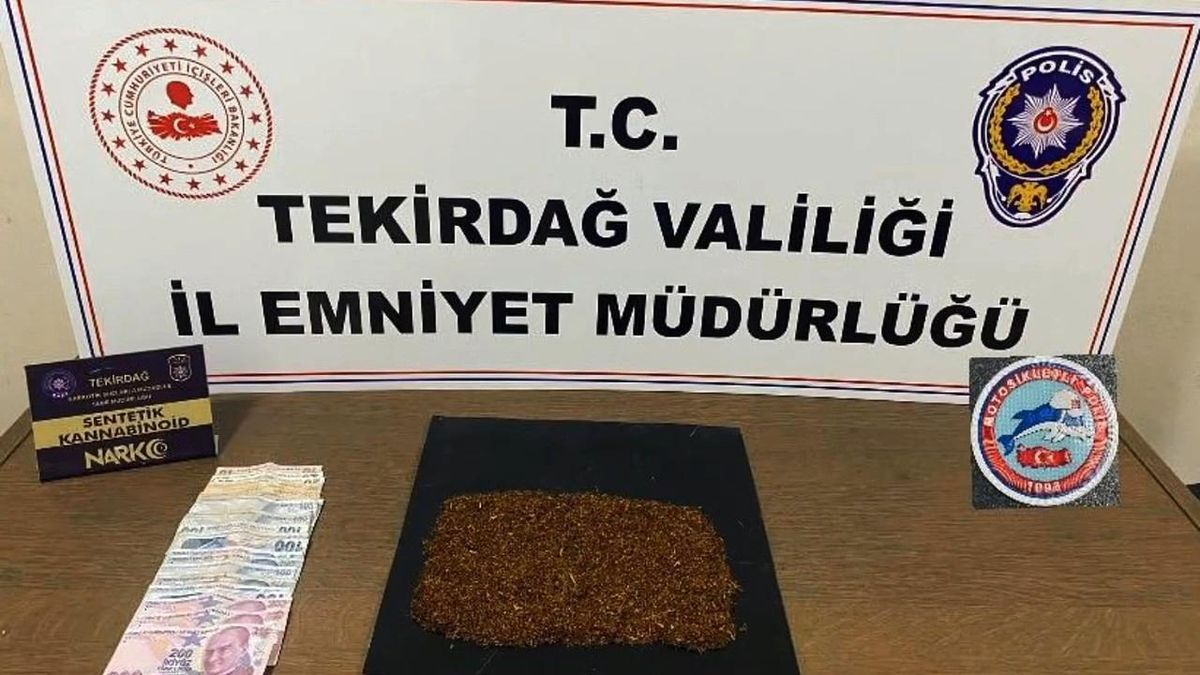 Tekirdağ\'da Uyuşturucu Operasyonu: 5 Tutuklama