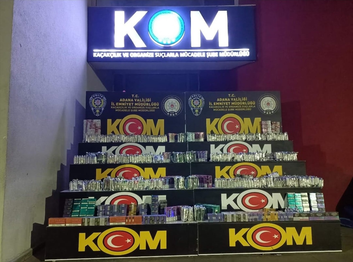 Adana\'da Kaçak Elektronik Sigara Operasyonu
